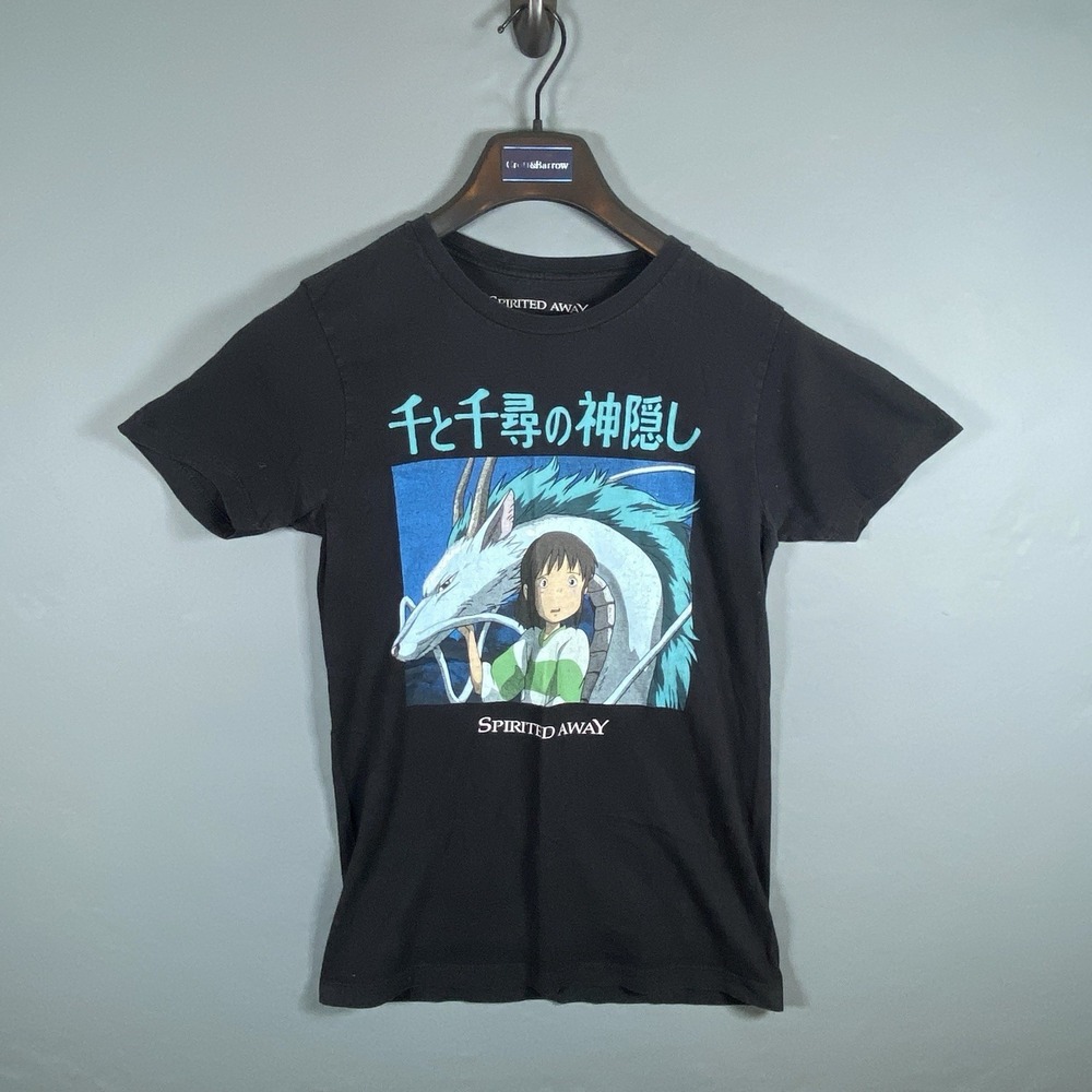 Vintage Spirited Away Studio Ghibli Graphic T Shirt Size S